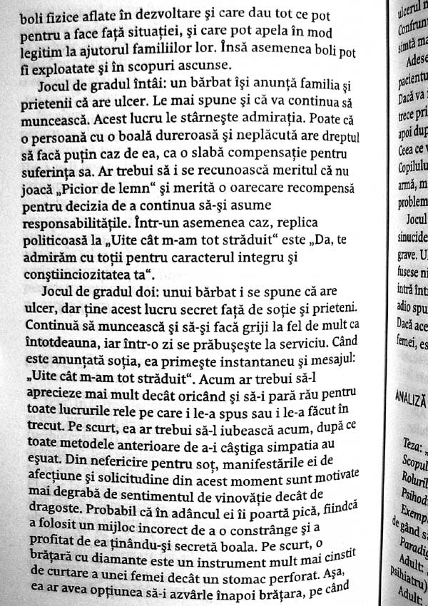 Jocurile noastre de toate zilele. Psihologia relatiilor umane - Eric Berne