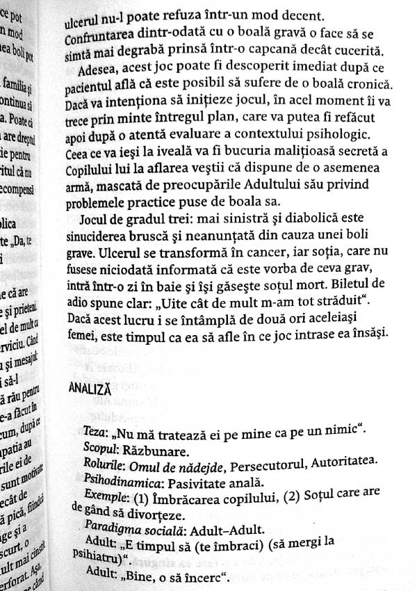 Jocurile noastre de toate zilele. Psihologia relatiilor umane - Eric Berne