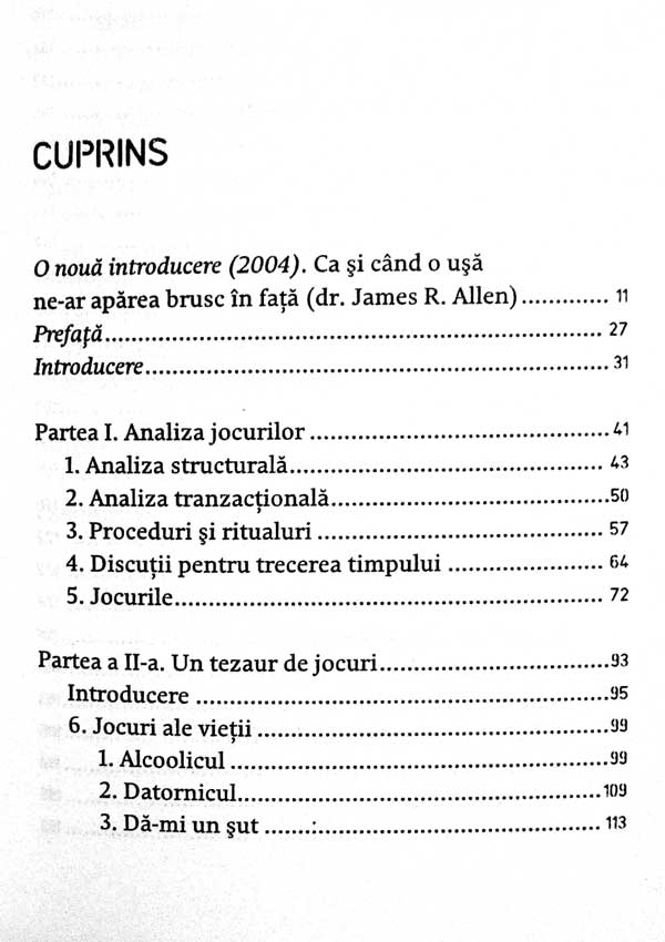 Jocurile noastre de toate zilele. Psihologia relatiilor umane - Eric Berne