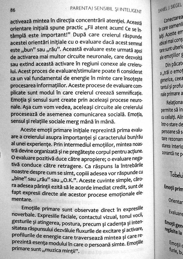 Parentaj sensibil si inteligent - Daniel J. Siegel