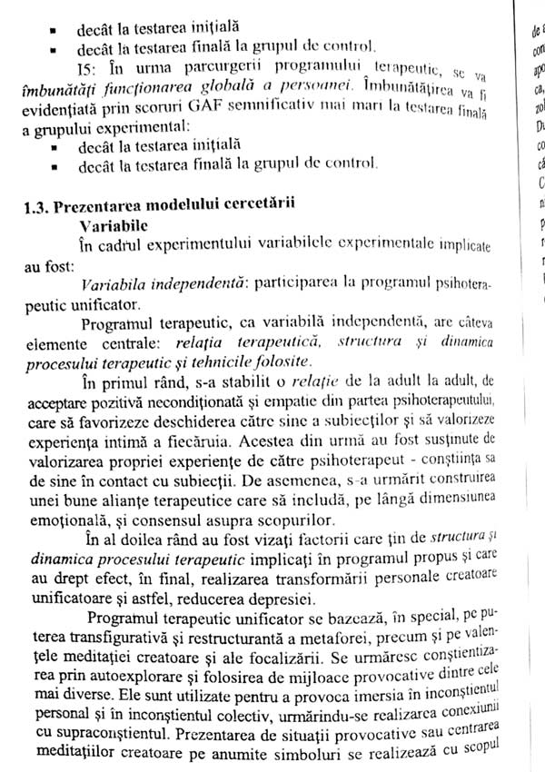 Dincolo de depresie. Abordare psihoterapeutica experientiala unificatoare - Nicoleta Raban-Motounu