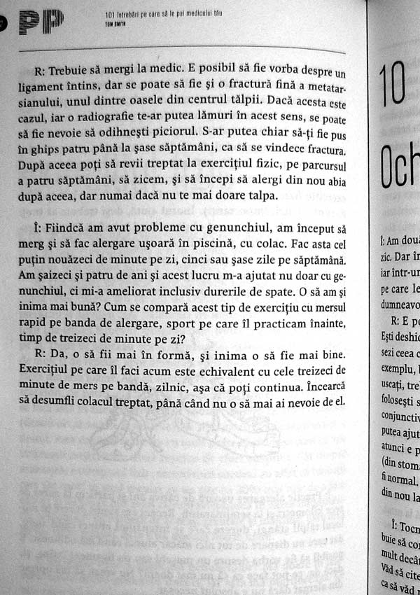 101 intrebari pe care sa le pui medicului tau - Tom Smith