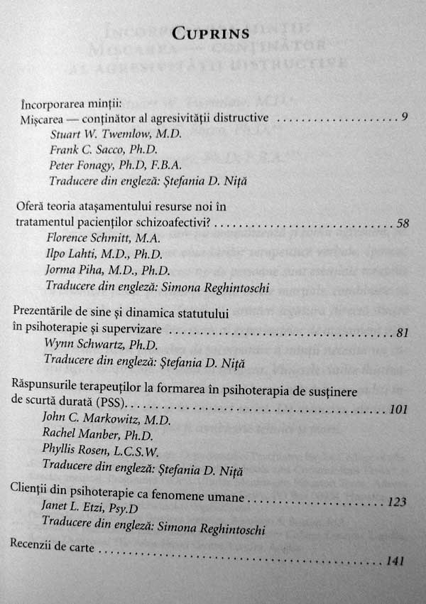 American Journal of Psychotherapy nr. 1/2008 - Autori multipli 