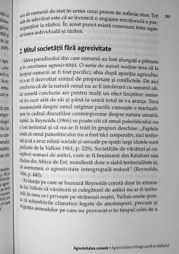 Agresivitatea umana - Irenaus Eibl-Eibesfeldt