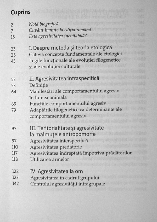 Agresivitatea umana - Irenaus Eibl-Eibesfeldt