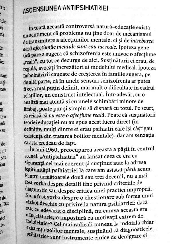Inevitabila noastra umbra. Specificul si dilemele psihiatriei - Tom Burns