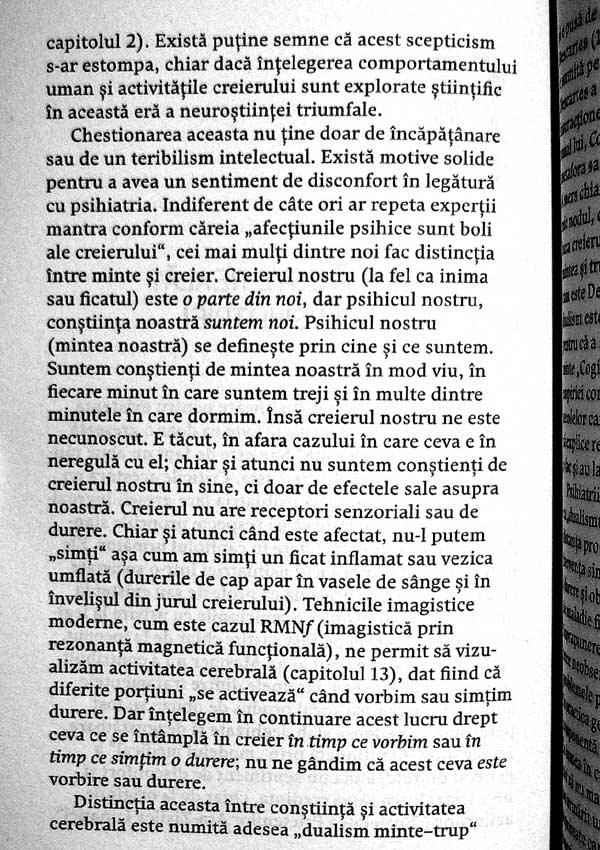 Inevitabila noastra umbra. Specificul si dilemele psihiatriei - Tom Burns