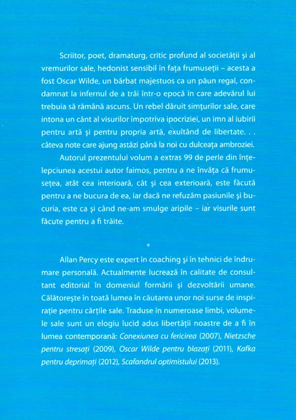 Oscar Wilde pentru blazati - Allan Percy