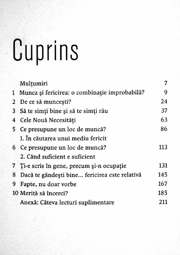 Bucuria de a munci? Tu, locul de munca si fericirea - Peter Warr
