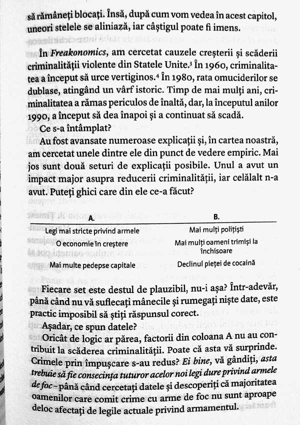 Gandeste ca un traznit - Steven D. Levitt