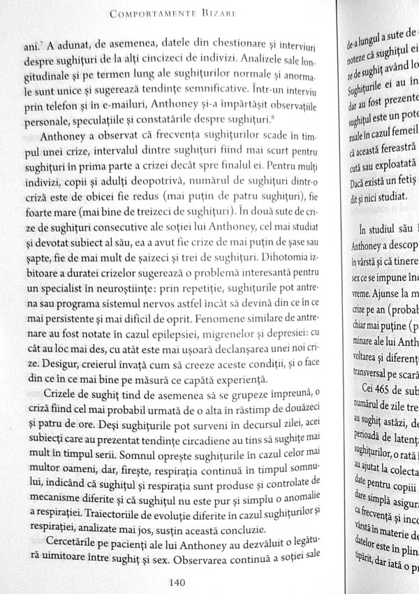 Comportamente bizare. Cascatul, rasul, sughitul si toate celelalte - Robert R. Provine
