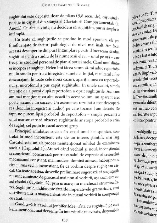 Comportamente bizare. Cascatul, rasul, sughitul si toate celelalte - Robert R. Provine