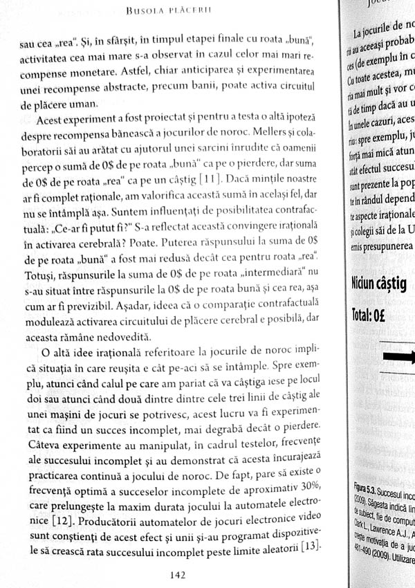 Busola placerii. De ce ne plac jocurile, mancarea nesanatoasa, alcoolul, orgasmul si marijuana - David J. Linden