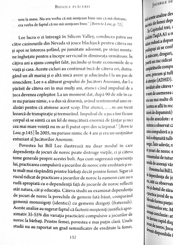 Busola placerii. De ce ne plac jocurile, mancarea nesanatoasa, alcoolul, orgasmul si marijuana - David J. Linden