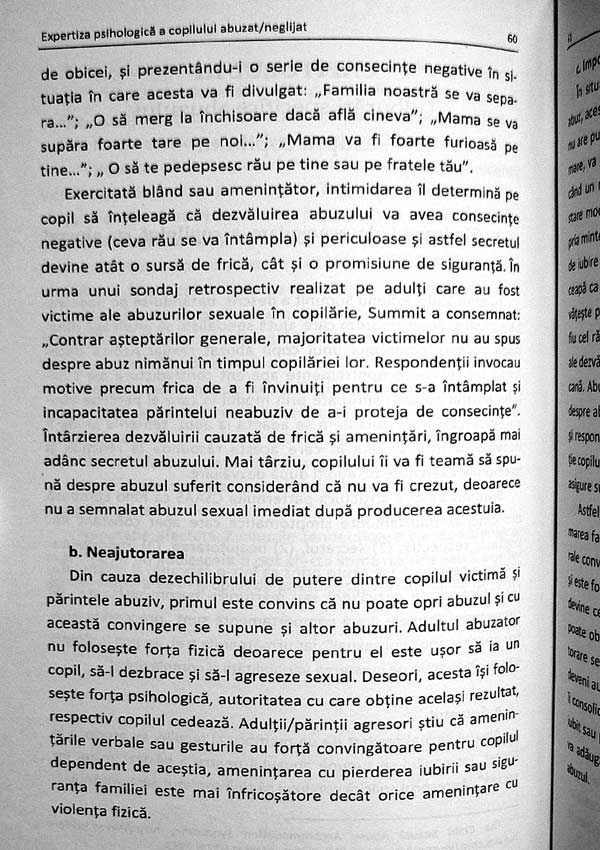 Expertiza psihologica a copilului abuzat/neglijat - Catalin Luca