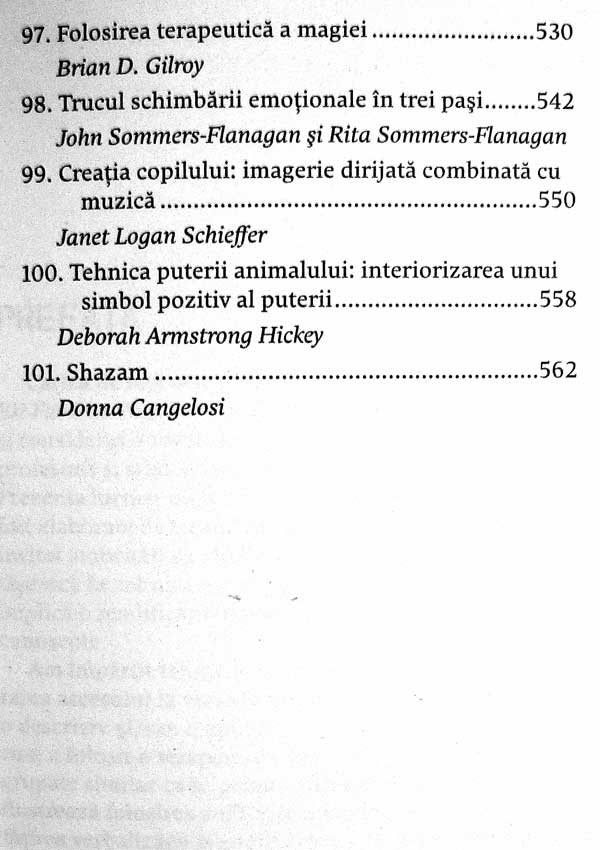 101 tehnici favorite ale terapiei prin joc - Heidi Gerard Kaduson