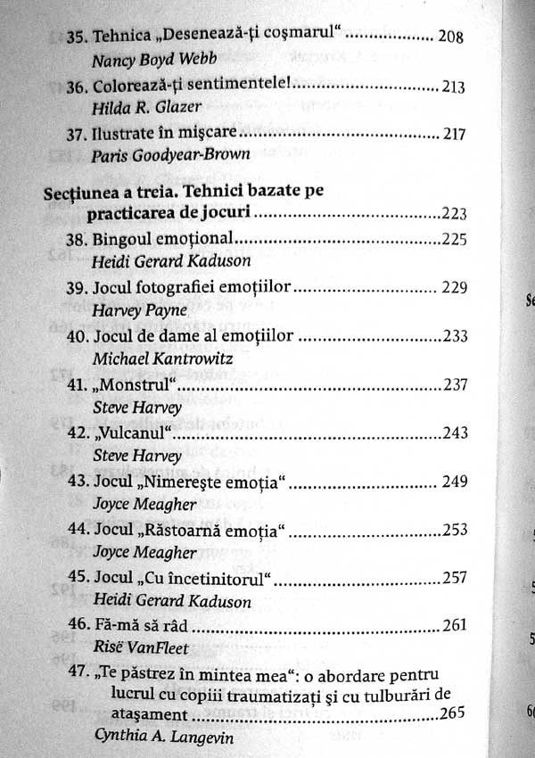 101 tehnici favorite ale terapiei prin joc - Heidi Gerard Kaduson
