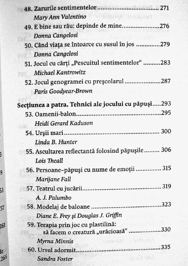 101 tehnici favorite ale terapiei prin joc - Heidi Gerard Kaduson