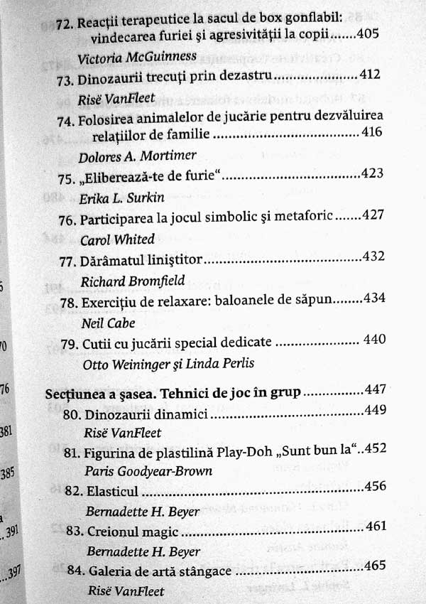 101 tehnici favorite ale terapiei prin joc - Heidi Gerard Kaduson
