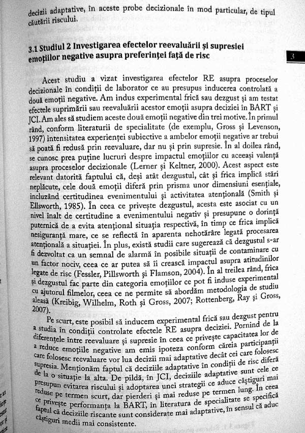 Diferente individuale in emotie si decizie. Implicatii pentru psihologia economica - Renata Melinda Heilman