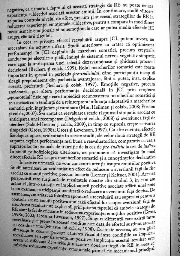 Diferente individuale in emotie si decizie. Implicatii pentru psihologia economica - Renata Melinda Heilman