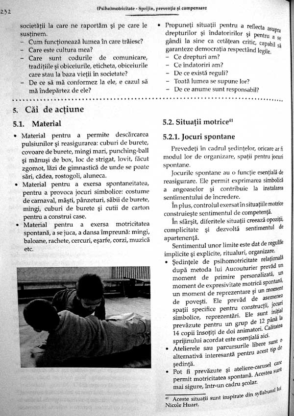 Psihomotricitate. Sprijin, preventie si compensare - Frederique Wauters-Krings