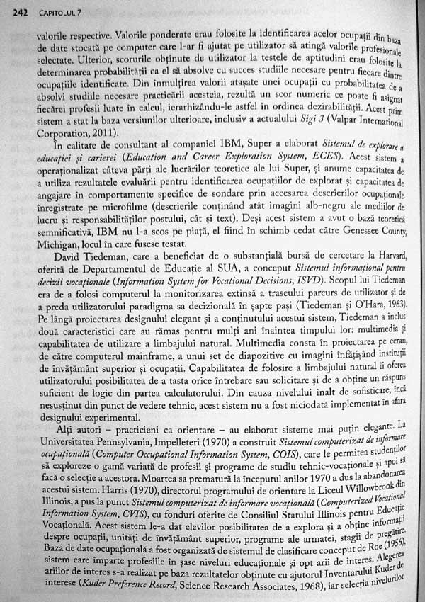 Interventii in dezvoltarea carierei in secolul 21 - Spencer G. Niles