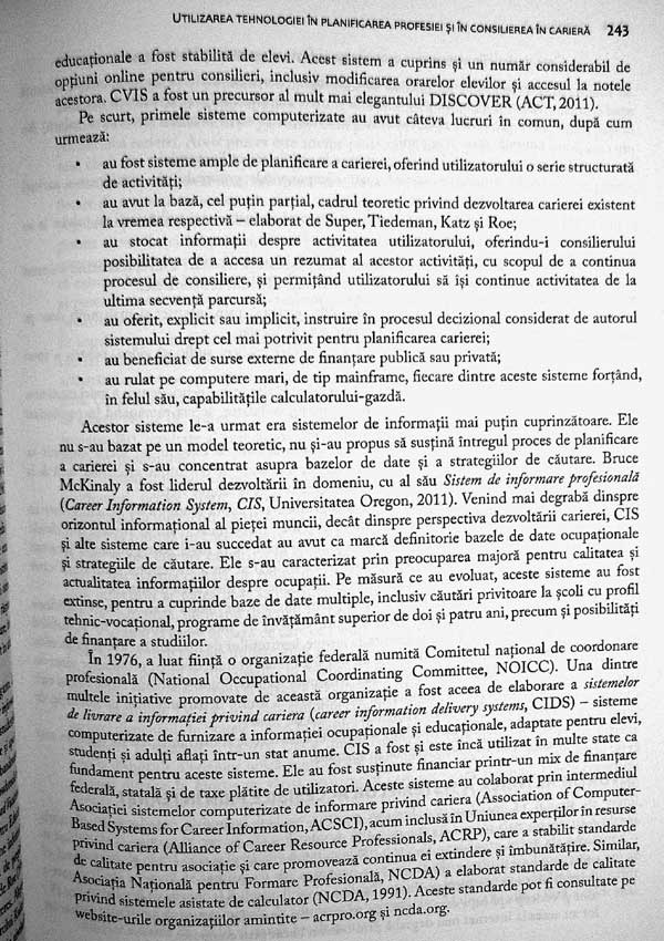Interventii in dezvoltarea carierei in secolul 21 - Spencer G. Niles