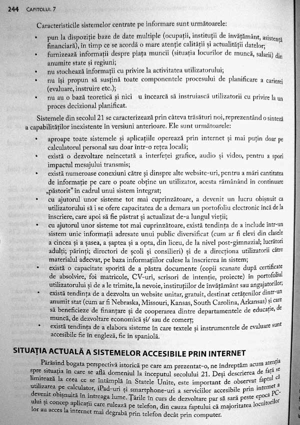 Interventii in dezvoltarea carierei in secolul 21 - Spencer G. Niles