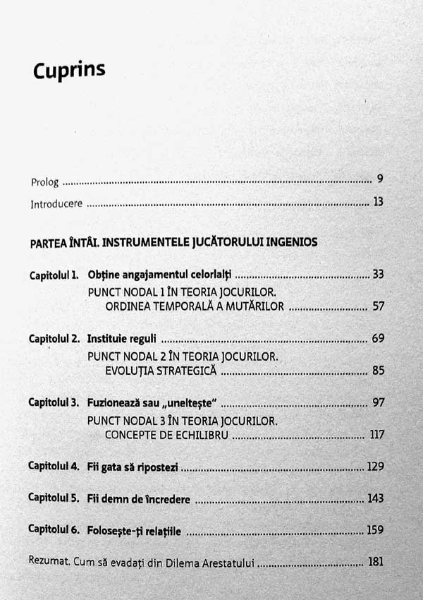 Jucatorul ingenios. Teoria jocurilor si arta transformarii situatiilor strategice - David McAdams