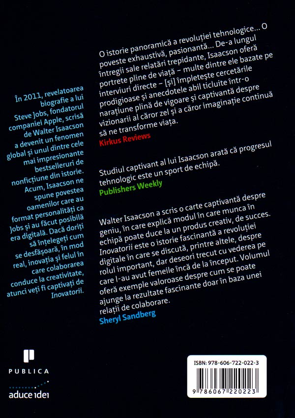 Inovatorii. Cum a creat revolutia digitala un grup de hackeri, genii si tocilari - Walter Isaacson