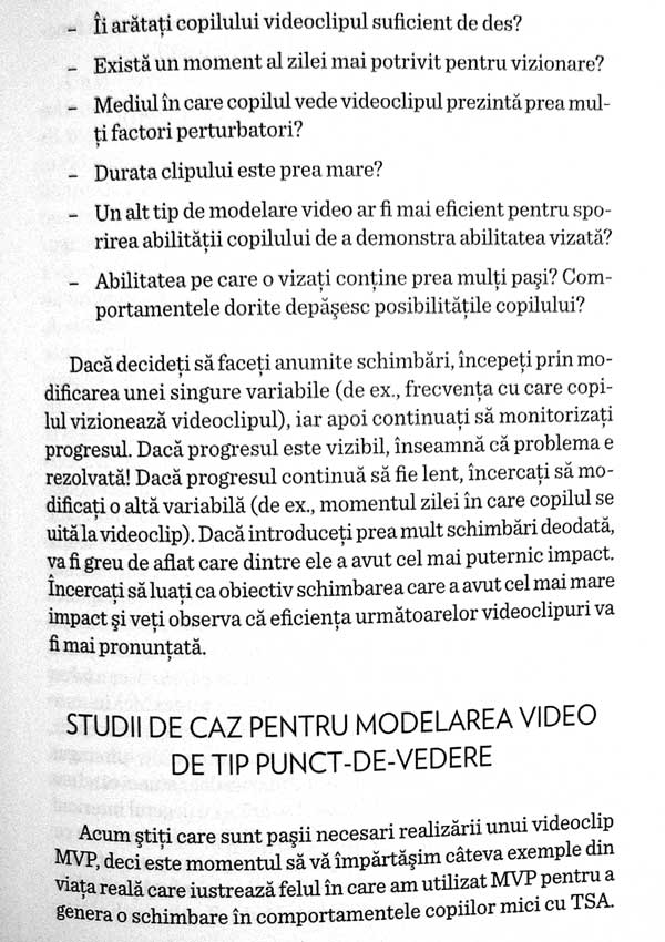 Modelarea video pentru copiii mici cu tulburari din spectrul autist  - Sarah Murray