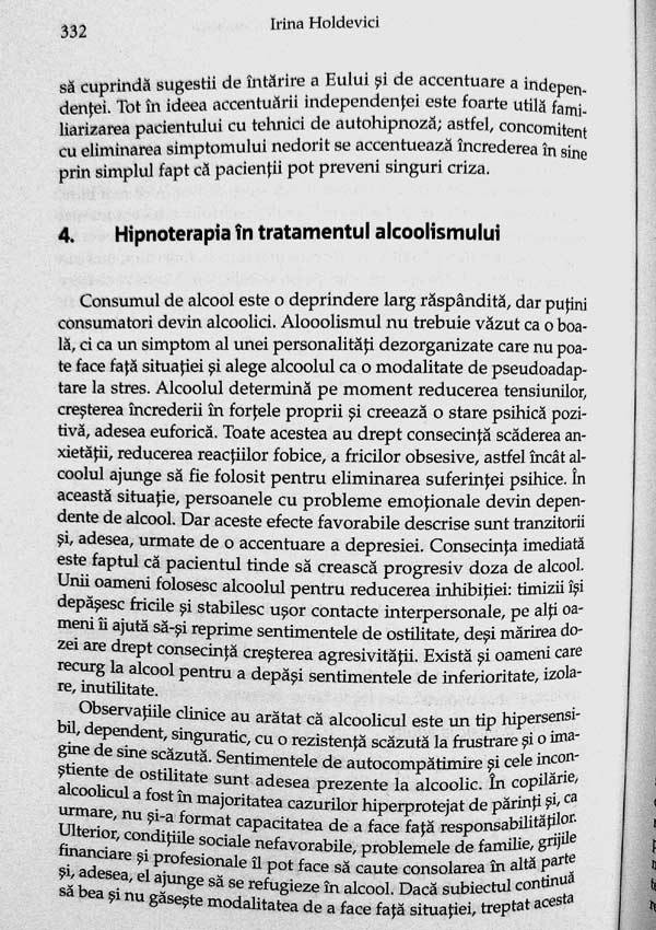 Hipnoza clinica - Irina Holdevici