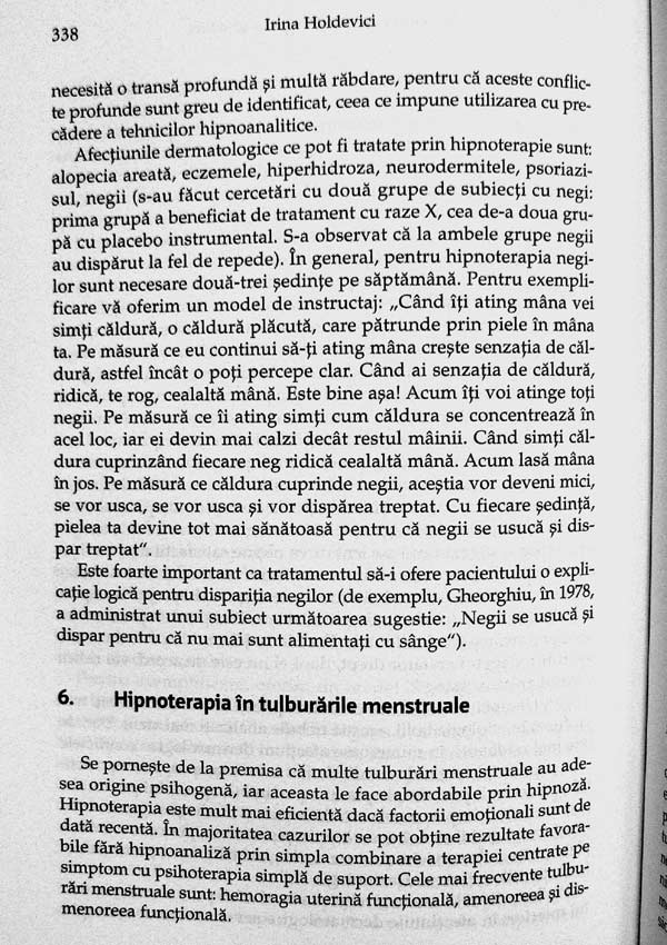 Hipnoza clinica - Irina Holdevici