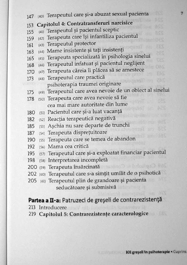101 greseli in psihoterapie. Contratransfer si contrarezistenta in psihoterapie - Gerald Schoenewolf