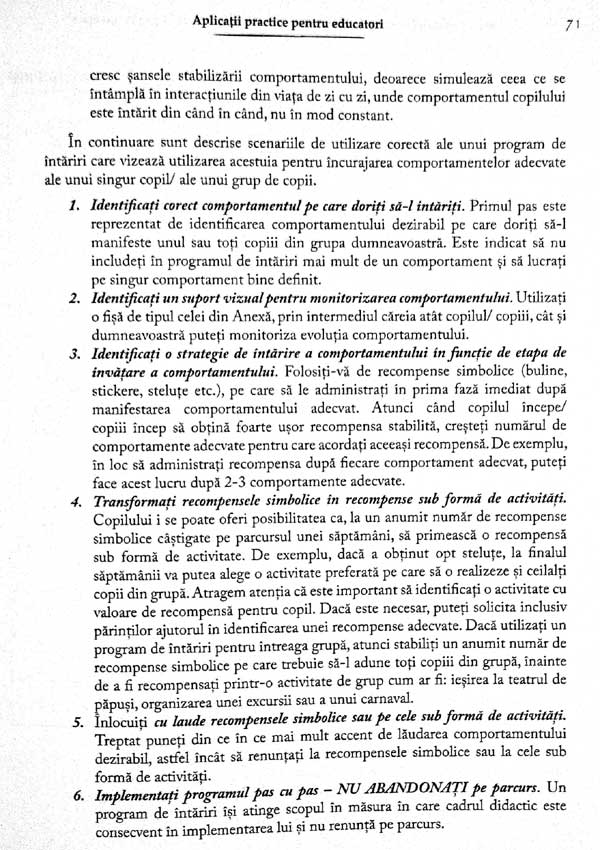 Managementul comportamentelor si optimizarea motivatiei pentru invatare - Adrian Opre
