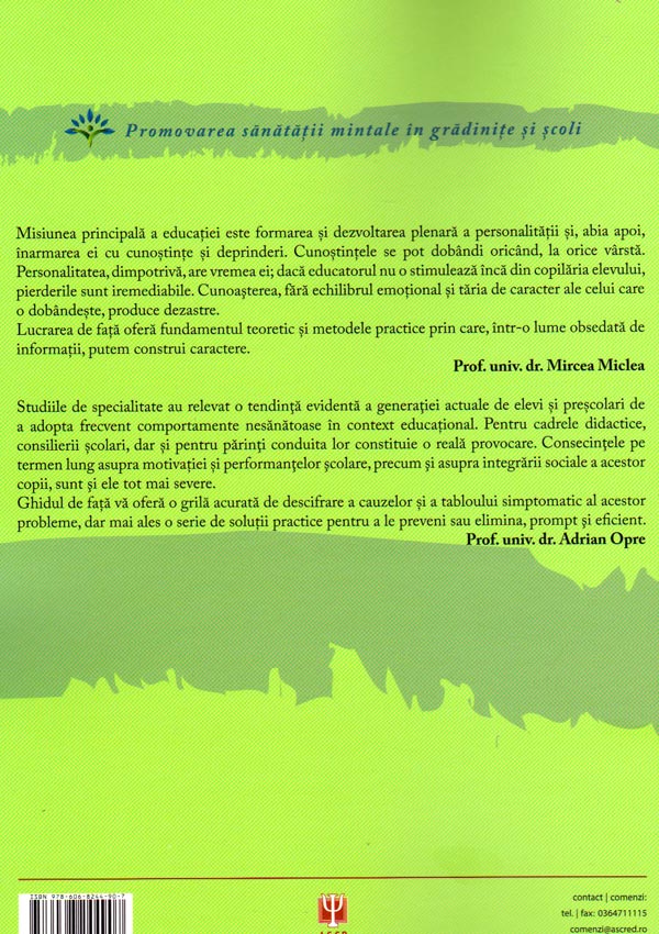 Managementul comportamentelor si optimizarea motivatiei pentru invatare - Adrian Opre
