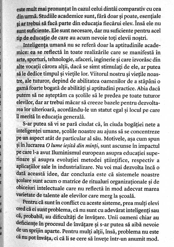 Scoli creative. Revolutia de la baza a invatamantului - Ken Robinson