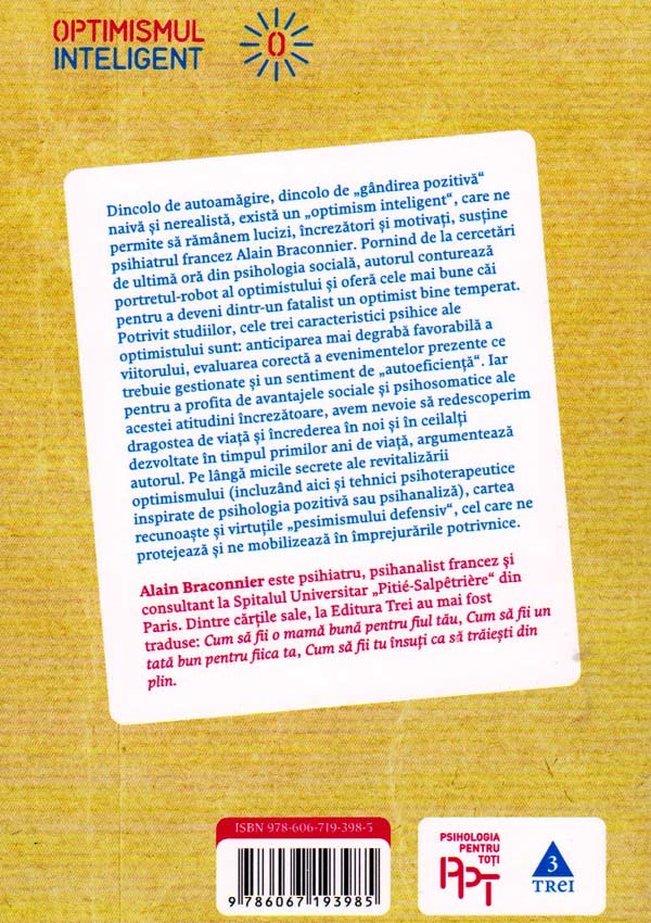 Optimismul inteligent - Alain Braconnier