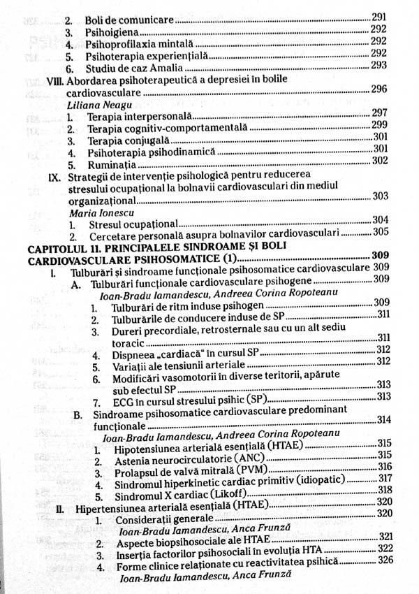 Psihocardiologie - Ioan Bradu Iamandescu