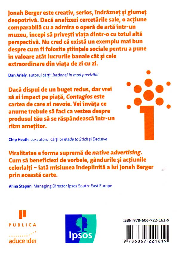 Contagios. Cum se raspandesc ideile - Jonah Berger