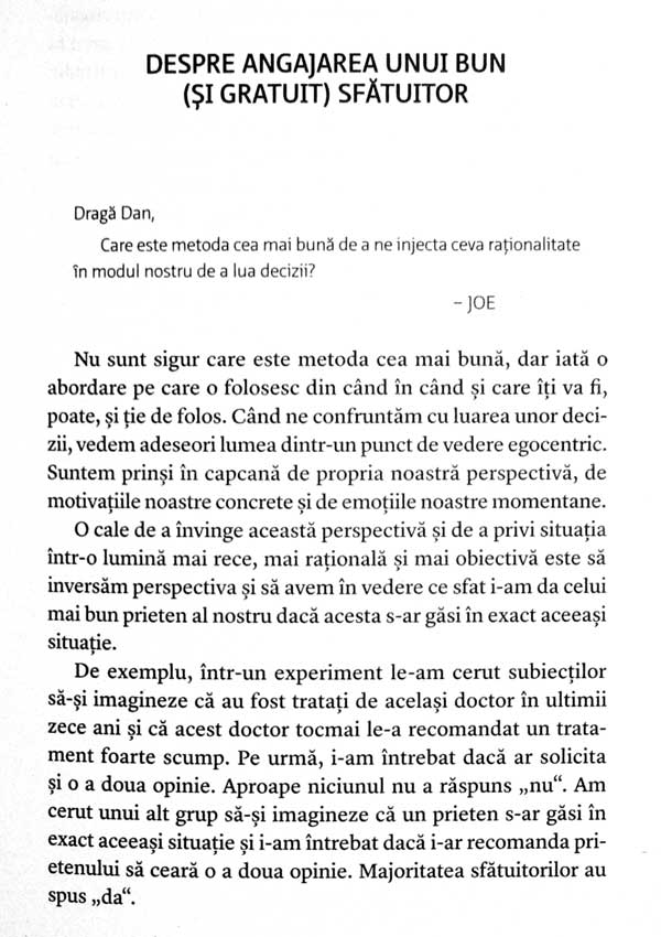 Al dumneavoastra, irational - Dan Ariely