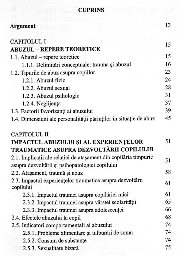 Abuzul la copii. Diagnoza si interventie terapeutica - Gabriela Marc