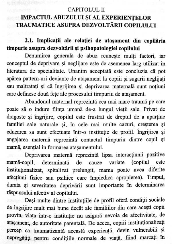 Abuzul la copii. Diagnoza si interventie terapeutica - Gabriela Marc