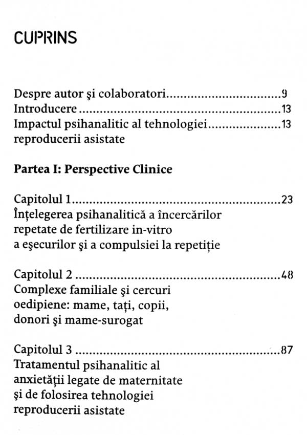 Reproducerea asistata. Aspecte inconstiente - Mali Mann