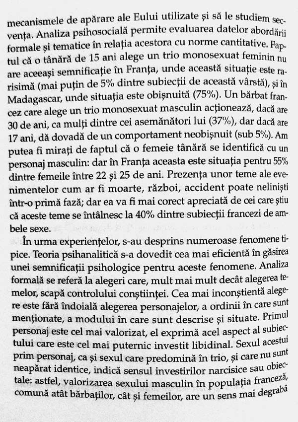 Metodele proiective - Didier Anzieu
