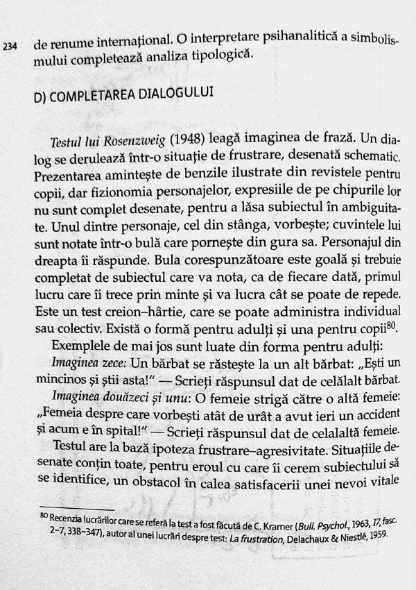 Metodele proiective - Didier Anzieu