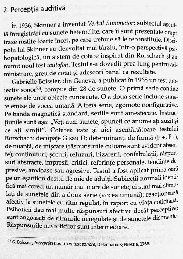 Metodele proiective - Didier Anzieu