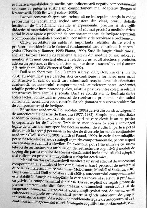Interventii cognitiv-comportamentale in educatie - Arthur Freeman