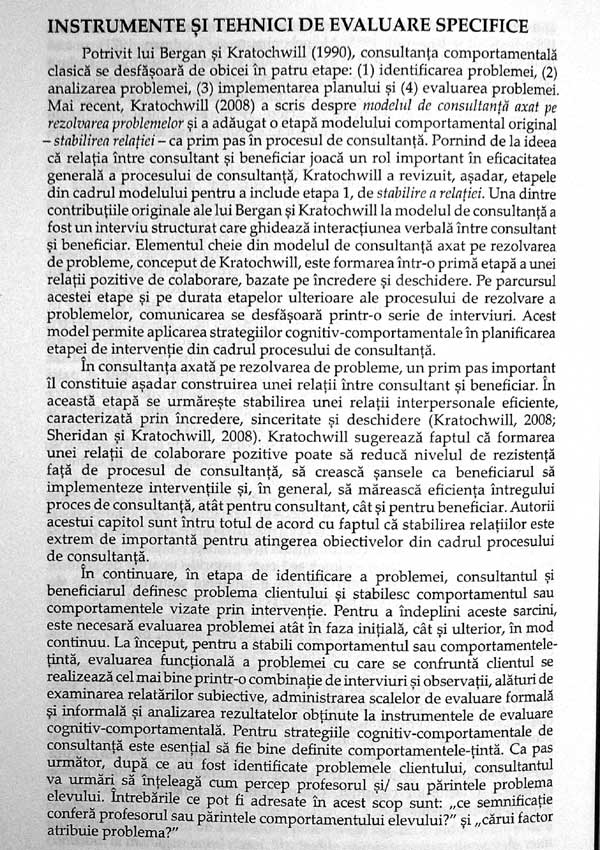 Interventii cognitiv-comportamentale in educatie - Arthur Freeman